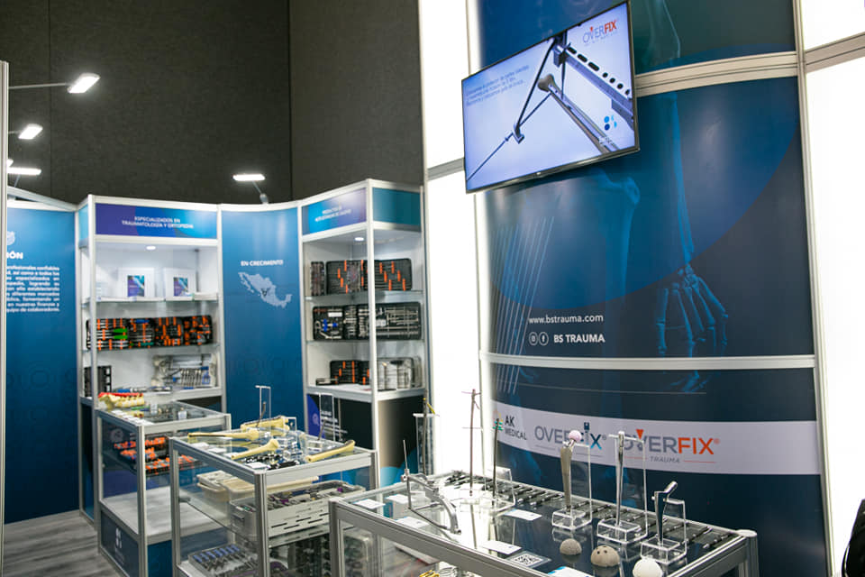 Stand BS Trauma en congreso de traumatología